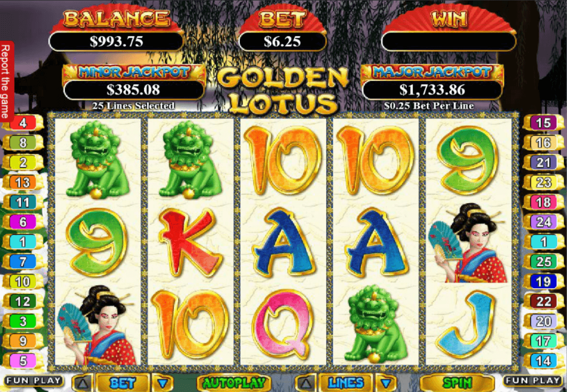 Free Slot Games Golden Lotus