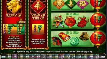 Play Happy Golden Ox Of Happiness Slot