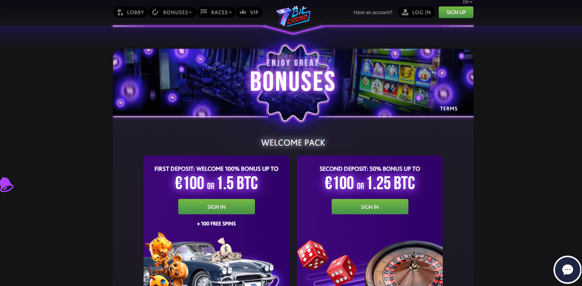 7bit casino no deposit bonus 2024