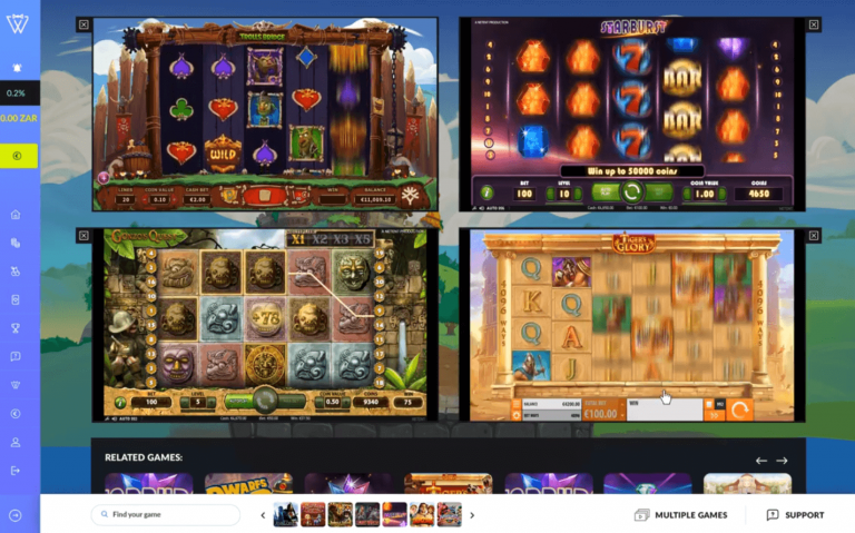 West Casino Multi Game Feature