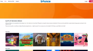 Bounce Bingo Casino Online Slots