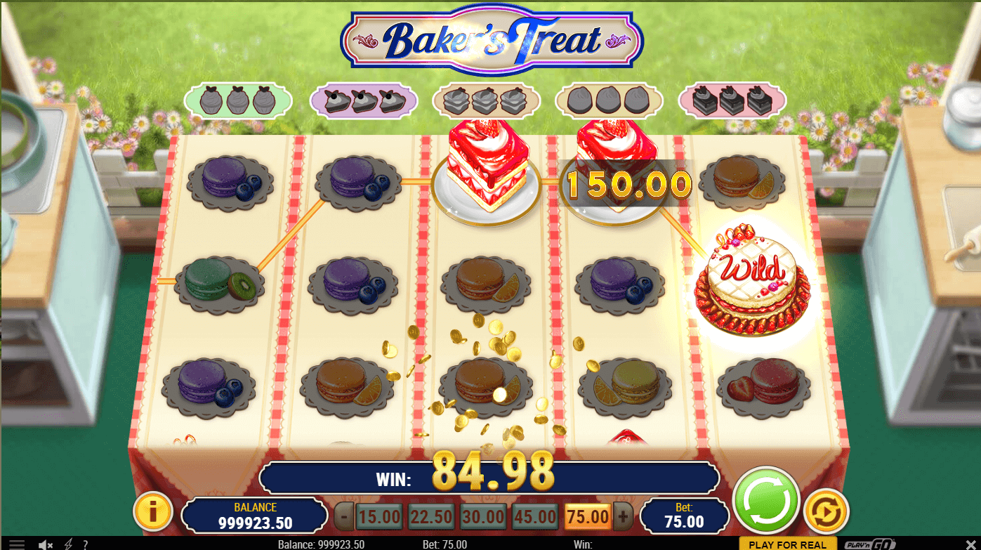 New BakerS Treat Slot From PlayN GO Casinos