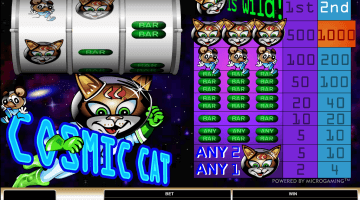 Cosmic Cat Slot Game Free Spins