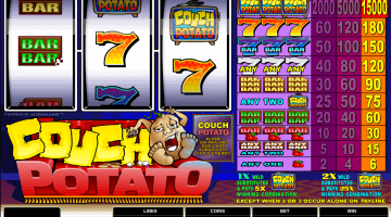 Couch Potato Slot Game Free Spins