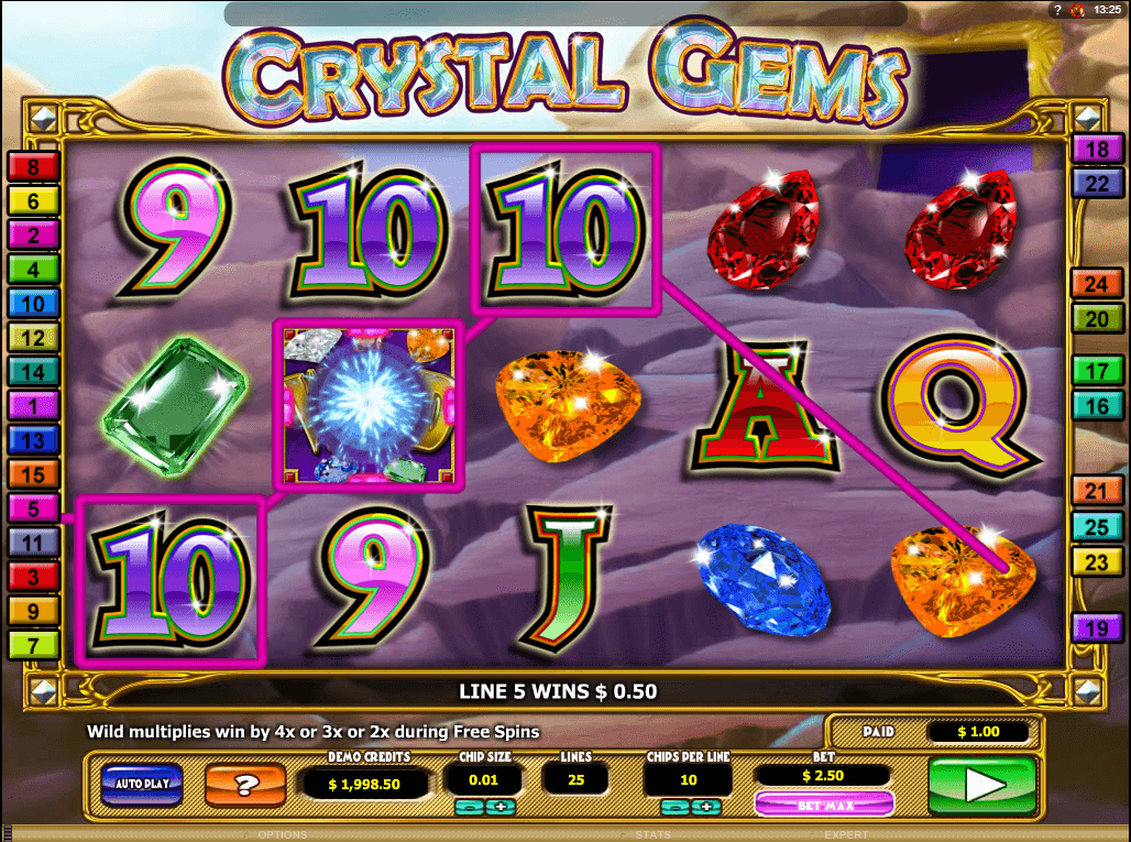 Crystal Gems Games