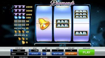 Diamonds Are Forever 3 Lines Slot Game
