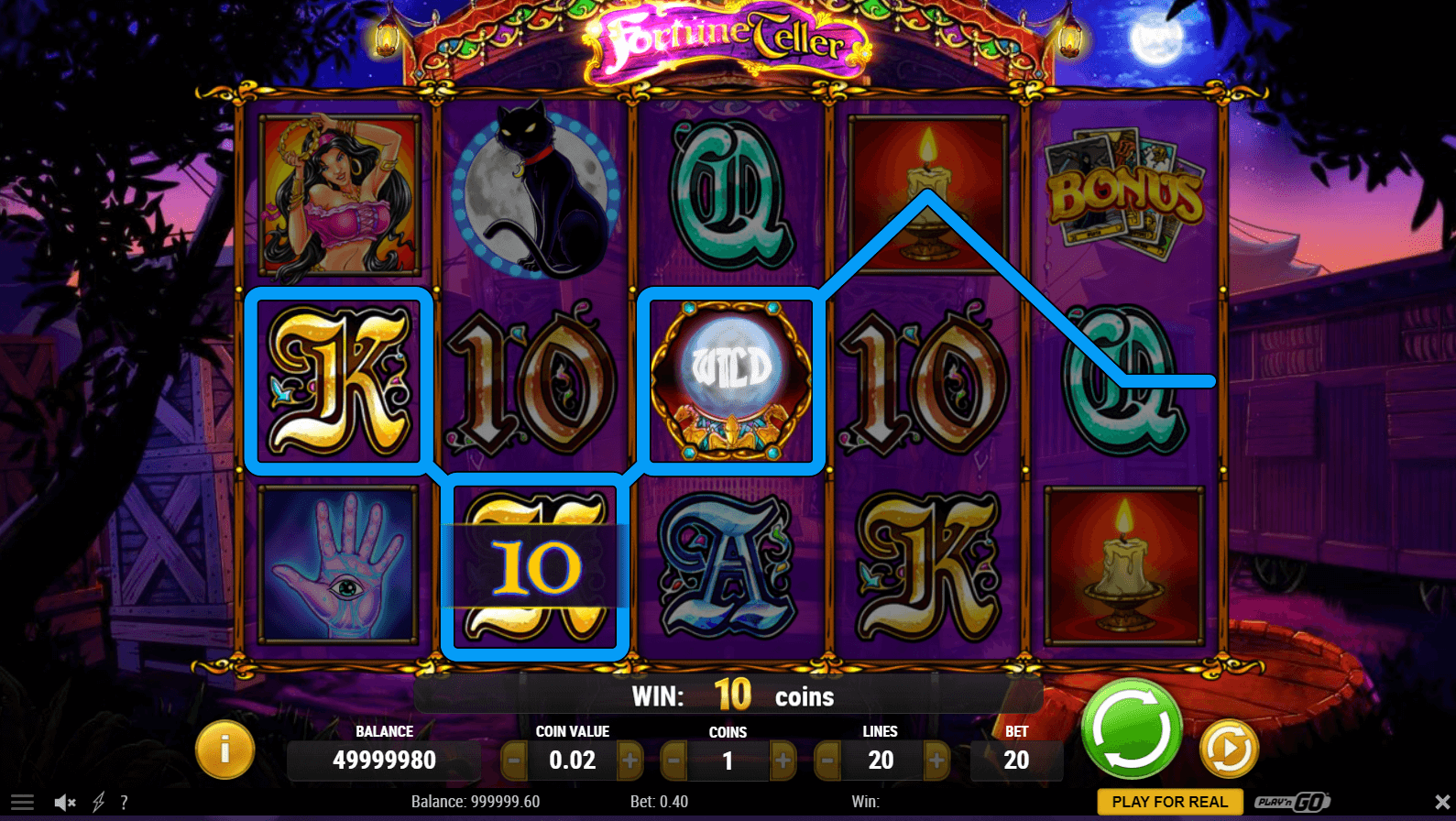 Free Fortune Teller Slot Game