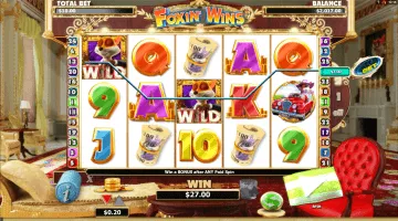 Foxin Wins Slot Game