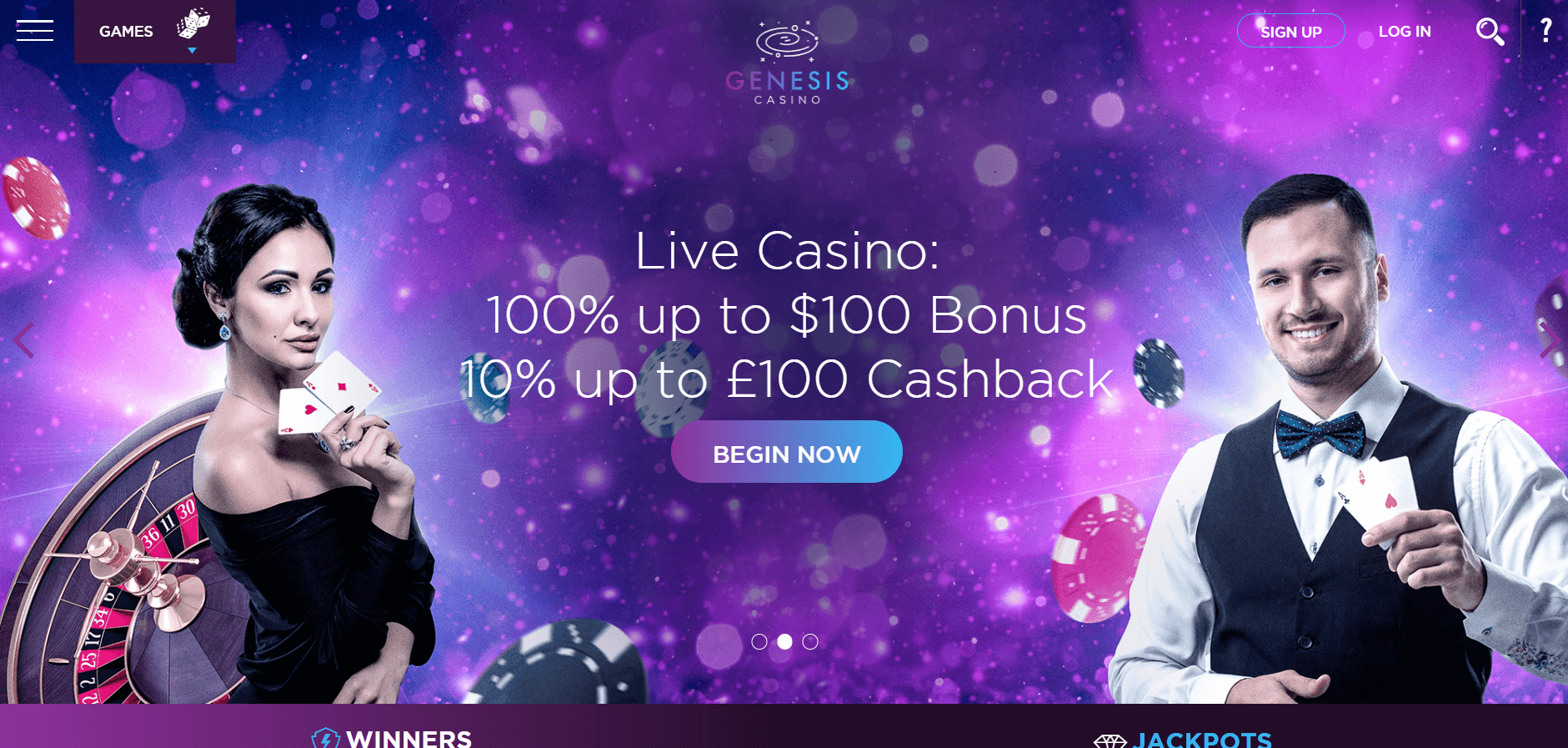 Genesis Casino Free Spins