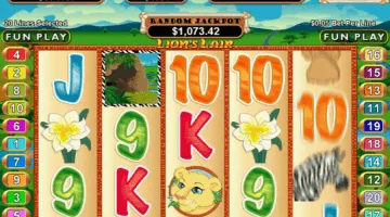 Lion’s Lair Slot Game Free Spins