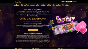Play24bet Casino Promotions And Welcome Bonus