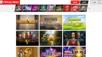 Vegas Hero Casino Online Slots