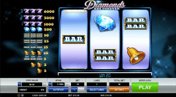 Play Diamonds Are Forever Lines Slot