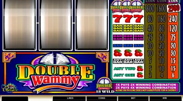 Double Wammy Slot Free Spins