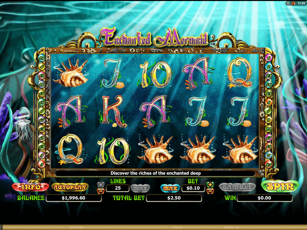 free mermaid slot games no download