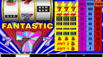 Fantastic 7s Slot Game