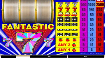 Fantastic 7s Slot Game Free Spins