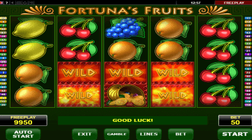 Fortunas Fruits Slot Game Free Spins