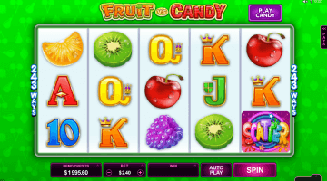 Fruit Vs Candy Slot Game Free Spins