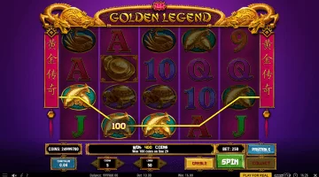 Golden Legend Slot Game Free Spins