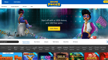 House Of Pokies Casino Free Spins
