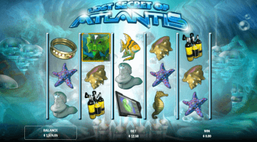 Lost Secret Of Atlantis Slot Game Free Spins