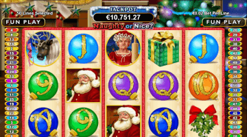 Naughty Or Nice Slot Game Free Spins