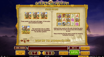 Play Golden Caravan Slot