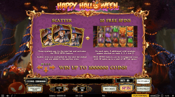 Play Happy Halloween Slot