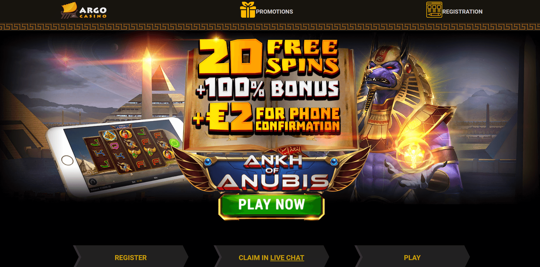 Argo Casino Bonus