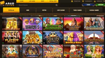 Argo Casino Slot Games