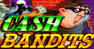 Cash Bandits Slot Logo Small