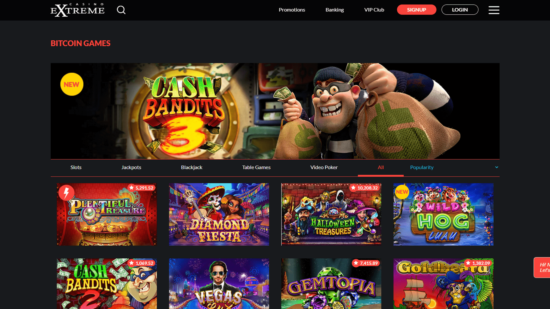 Casino Extreme Free Spins