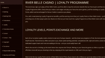 River Belle Casino Loyalty