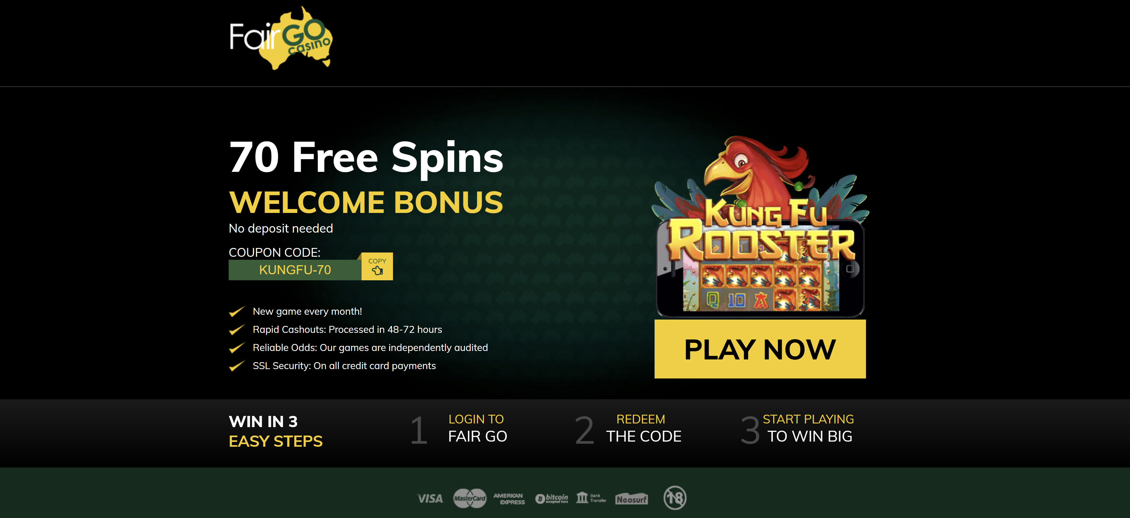 Fair Go Casino Review 2025 Play With Bonus Enjoy Free Spins 