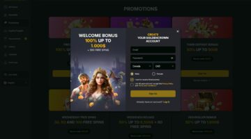 Golden Crown Casino Welcome Bonus Package