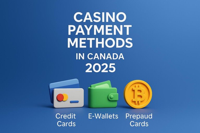Casino Payment Methods in Canada 2025