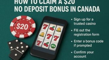 $20 No Deposit Bonus Canada