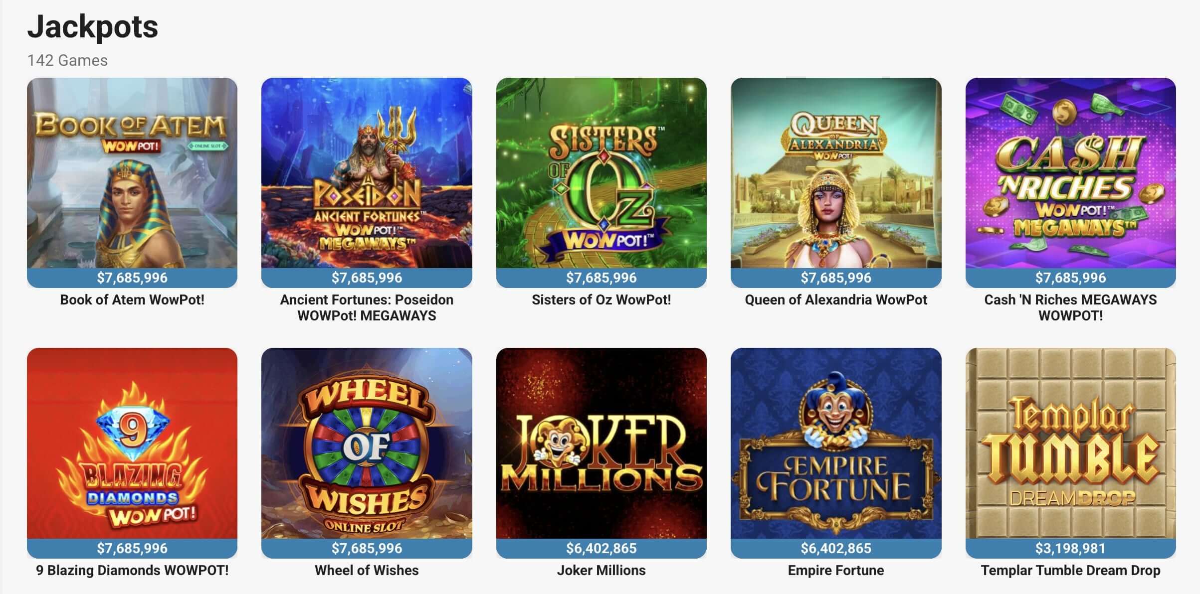 Main Image Jackpots