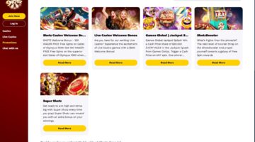 Shotz Casino Promotions