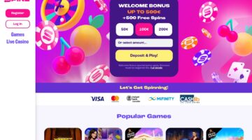 Spinz Casino Free Spins