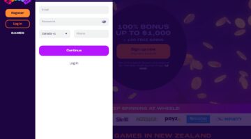 Wheelz Casino Welcome Bonus Package