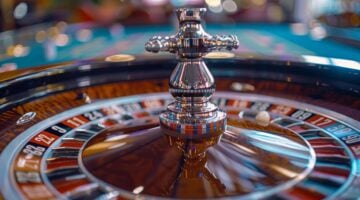 Ai Generated Close Up Of Casino Roulette Wheel Free Photo