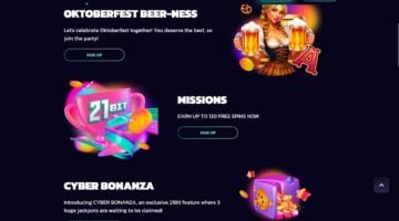 21bit Casino Promotions