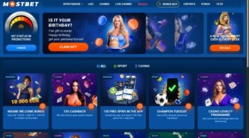 Mostbet Casino Promotions