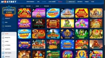 Mostbet Casino Slots