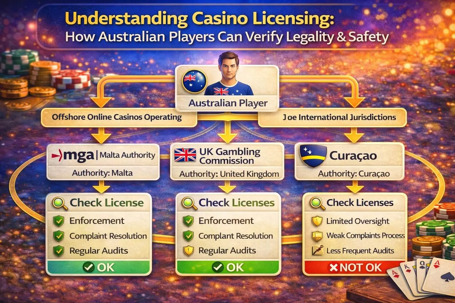 Legal Framework for Australian Online Casinos