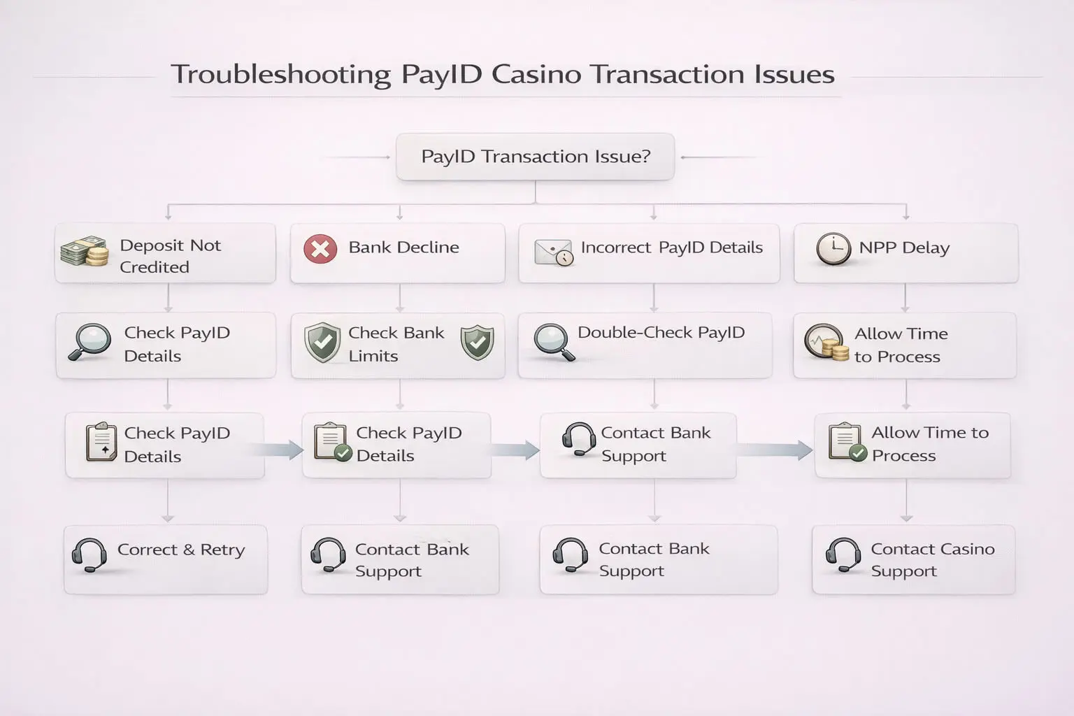 Troubleshooting Common PayID Casino Issues