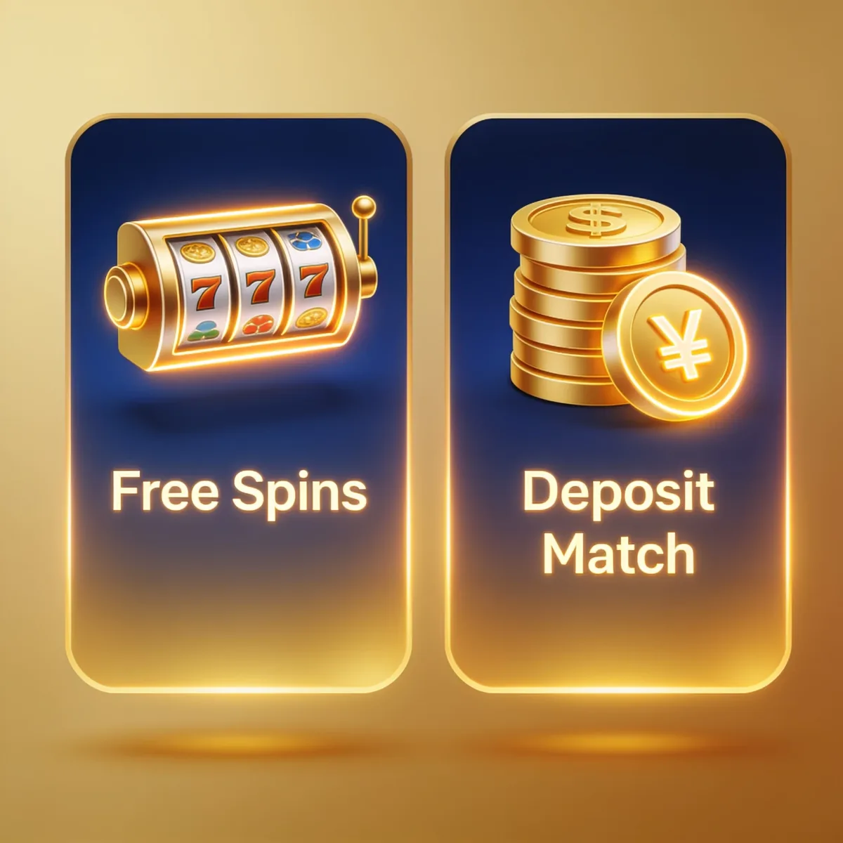 Free spins versus deposit match bonus types for 5 reel online pokies