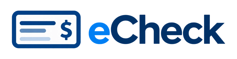 eCheck logo